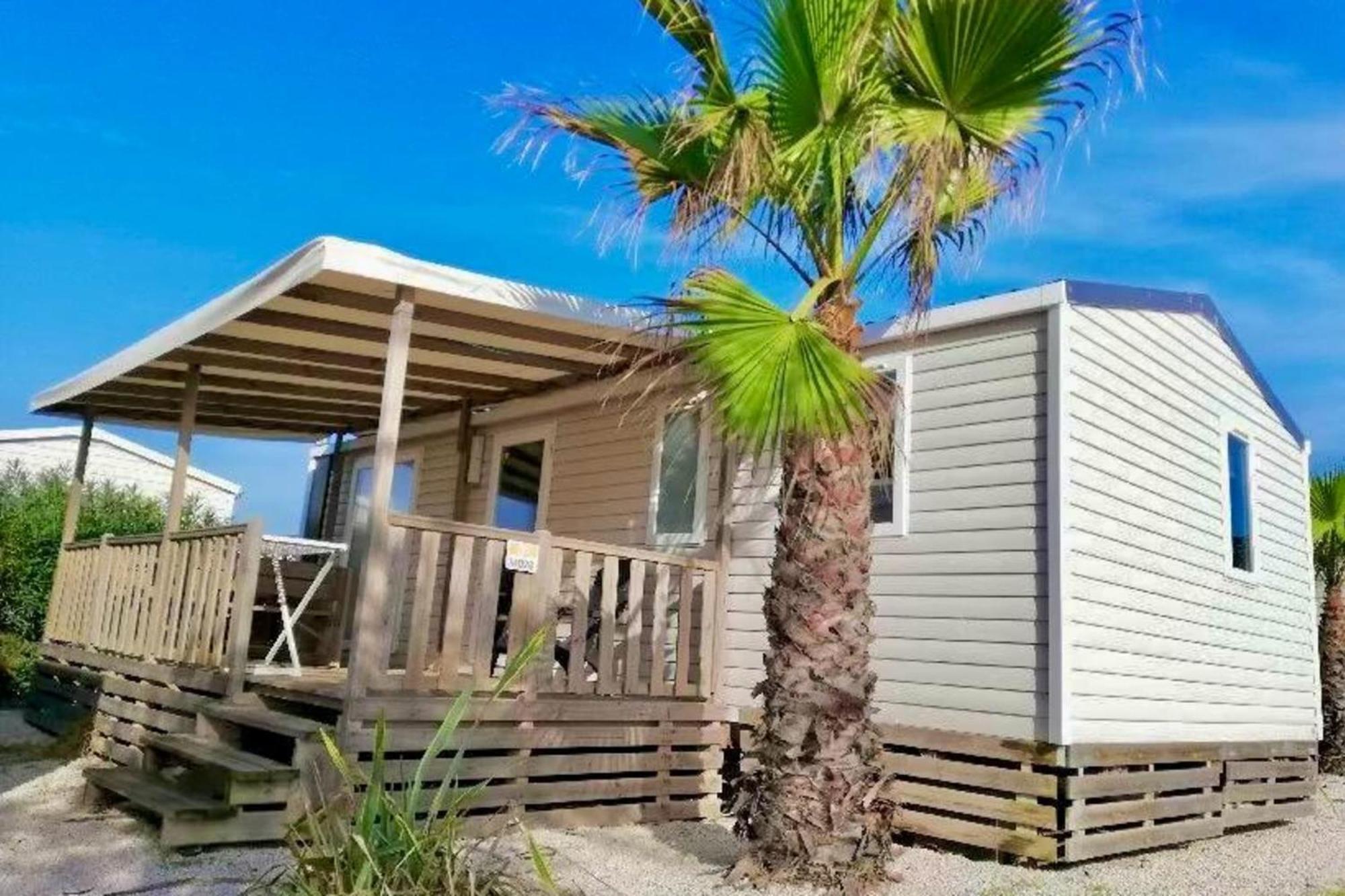 Mobile Home Camping Marvilla Parks Le Petit Mousse M028 Vias Zewnętrze zdjęcie